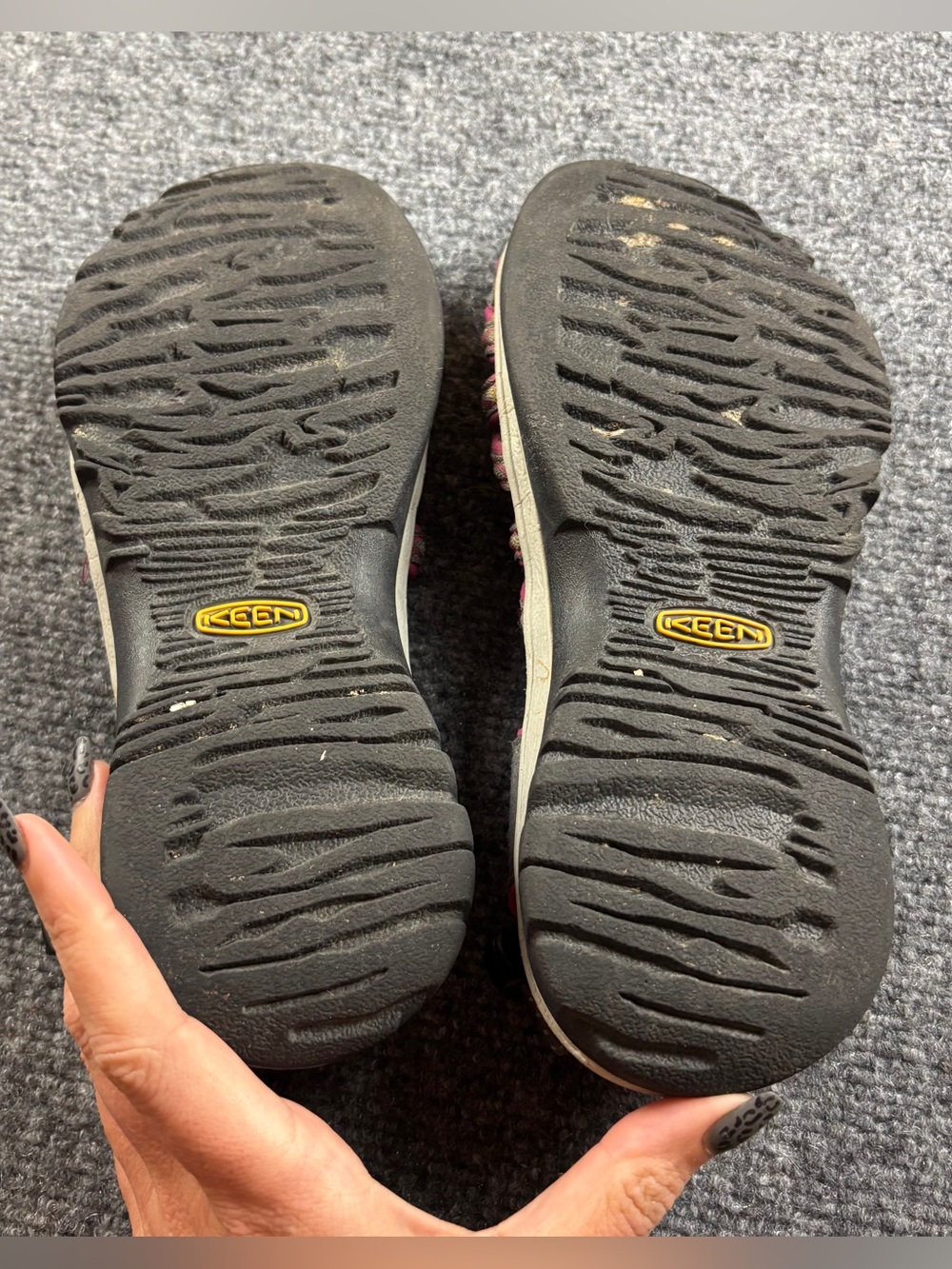 KEEN Women’s Grey/Pink Whisper Sandals Waterproof Shoe Trail Shoe size: 8 - Picture 7 of 9